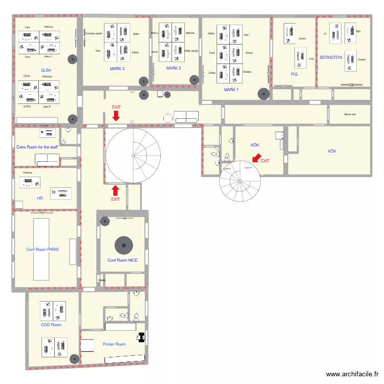 New location _B8_v17. Floor plan with 37 and 407 m² New location _B8_v17. Floor plan with 37 and 407 m²