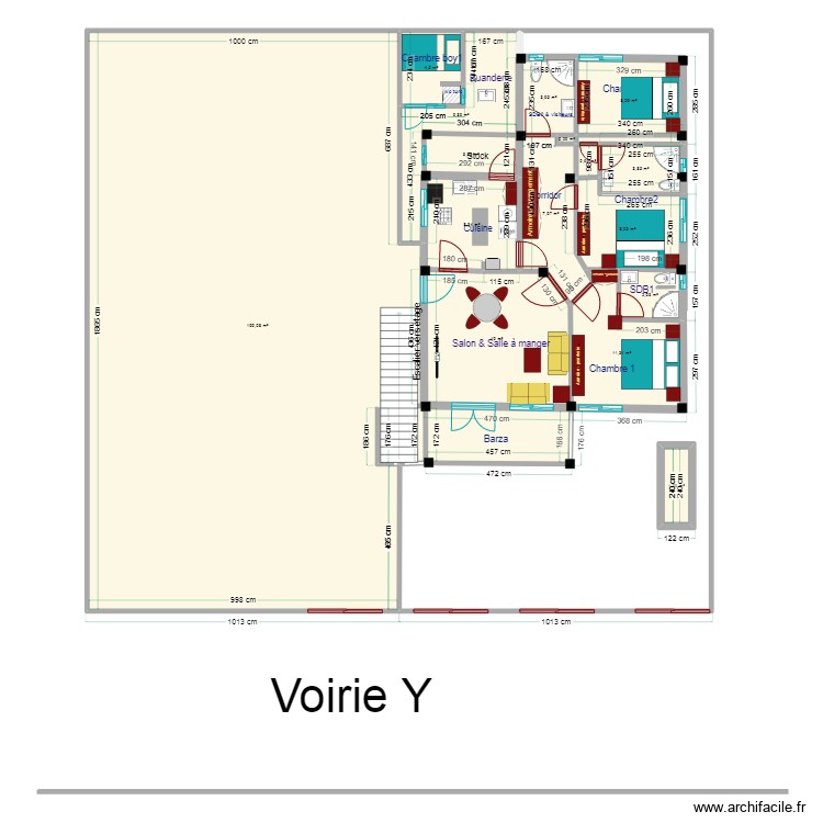 escalier4. Floor plan with 0 room and 0 m2