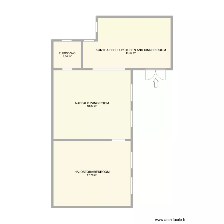 FERENC KRT 10. Floor plan with 