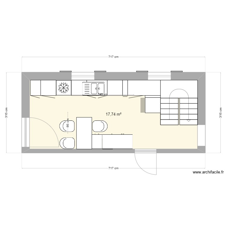 new house 3. Floor plan with 0 room and 0 m2