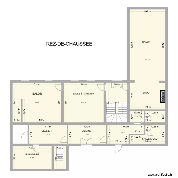 Sadournin. Floor plan with Sadournin. Floor plan with