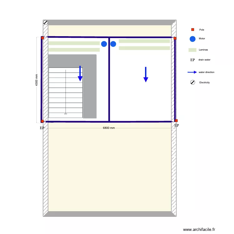 Alvor project v2. Floor plan with 5 Rooms and 57 m² Alvor project v2. Floor plan with 5 Rooms and 57 m²