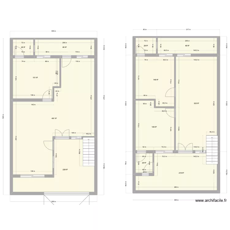 PT-110. Floor plan with 