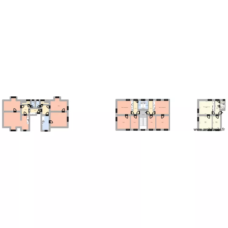 Sl&aacute;mova 71, byt 4. Floor plan with 40  and 488 m²