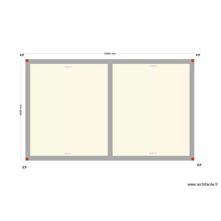Hollak AROEIRA V2 AC. Floor plan with 