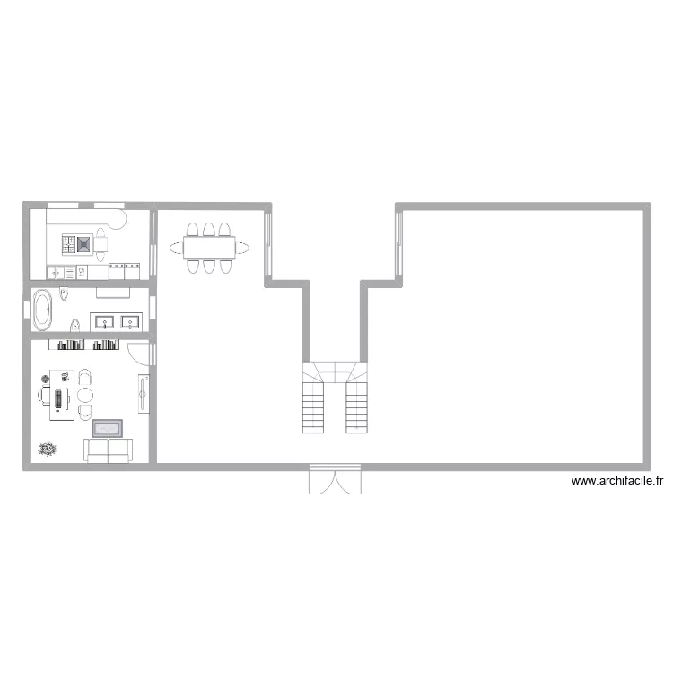 projet1. Floor plan with projet1. Floor plan with