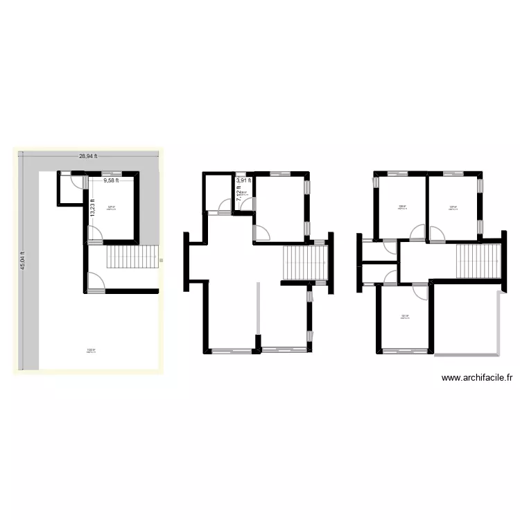 HOUSE PLAN. Floor plan with 6  and 172 m²