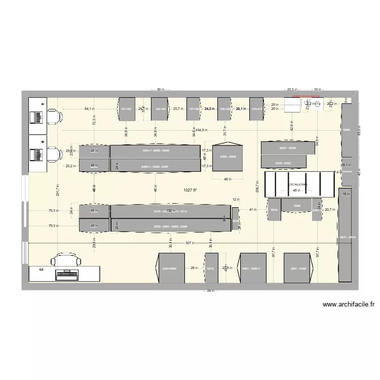HMM. Floor plan with 1  and 95 m²