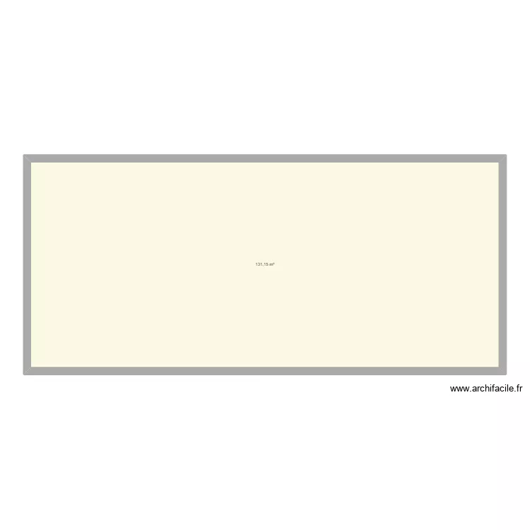 Casa. Floor plan with 1  and 131 m²