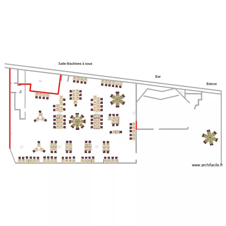 Plan 27.04 essai 3D. Floor plan with 2  and 32 m²