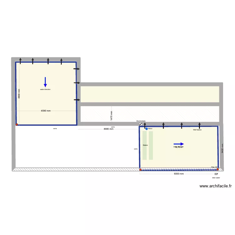 Suzana almeida. Floor plan with 4 Rooms and 67 m² Suzana almeida. Floor plan with 4 Rooms and 67 m²