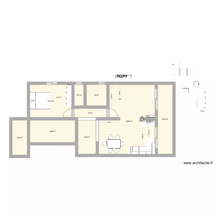 Felix Isabella II. Floor plan with 
