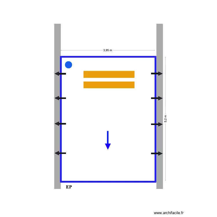 Ronnie Cascais. Floor plan with 1 and 20 m² Ronnie Cascais. Floor plan with 1 and 20 m²