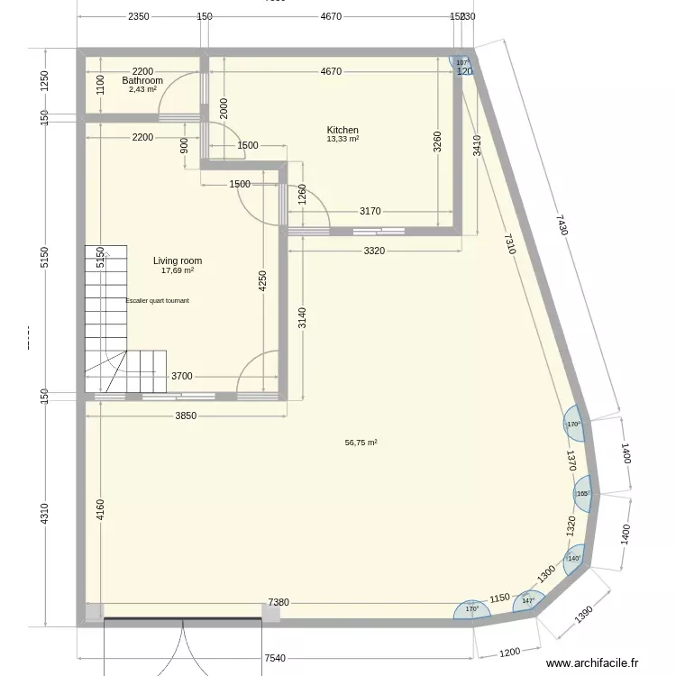 phirstv2. Floor plan with 4 Rooms and 90 m² phirstv2. Floor plan with 4 Rooms and 90 m²