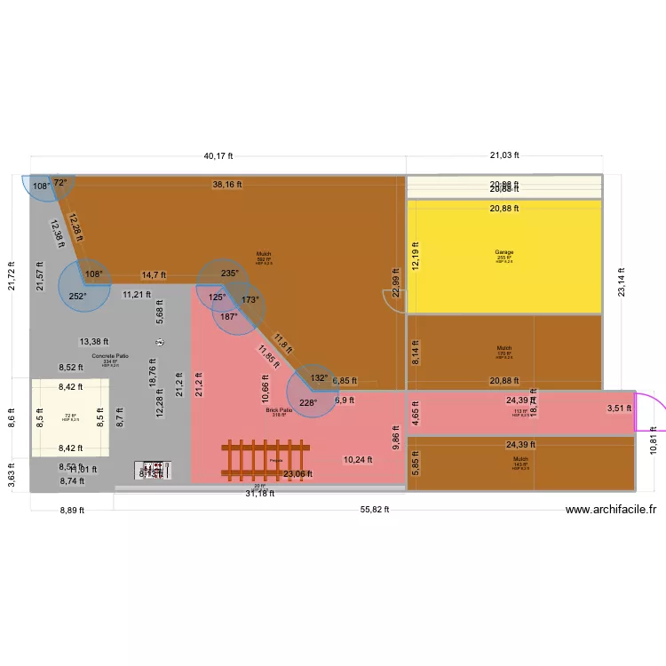 Backyard - 2026 Clean. Floor plan with 10  and 192 m²