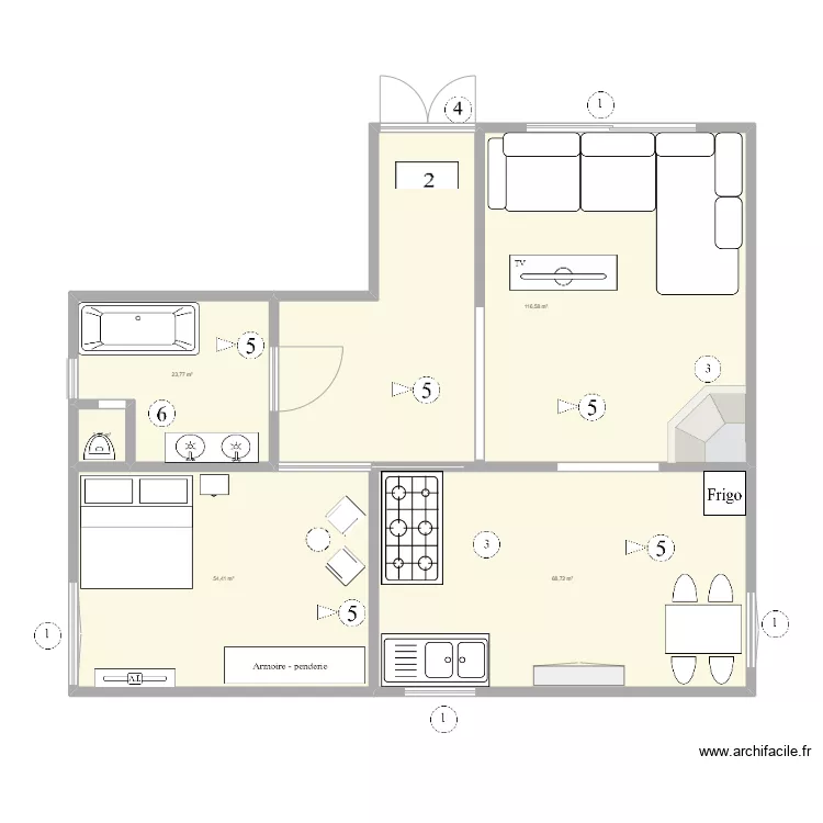 &Epsilon;&Rho;&Gamma;&Alpha;&Sigma;&Iota;&Alpha; &Iota;&Alpha;&Nu;. Floor plan with 