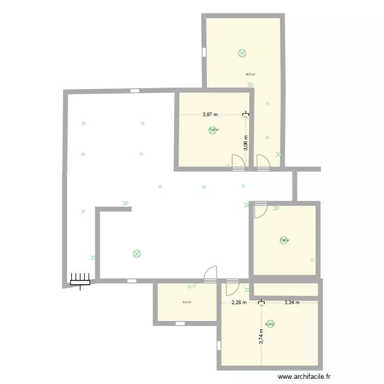portugal. Floor plan with 5 Rooms and 110 m² portugal. Floor plan with 5 Rooms and 110 m²