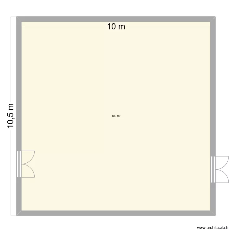 FORMULA MONACO KITCHEN TENT LAYOUT. Floor plan with 