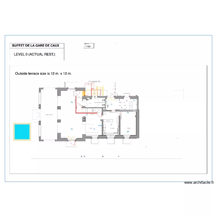 Krog. Floor plan with 