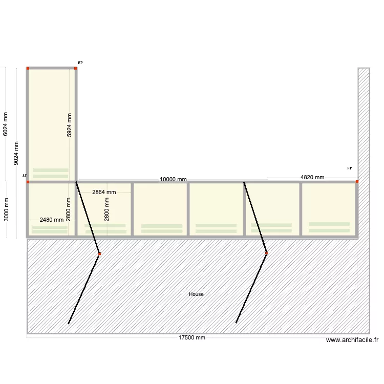 michael v1 Hauban. Floor plan with 7 Rooms and 62 m² michael v1 Hauban. Floor plan with 7 Rooms and 62 m²