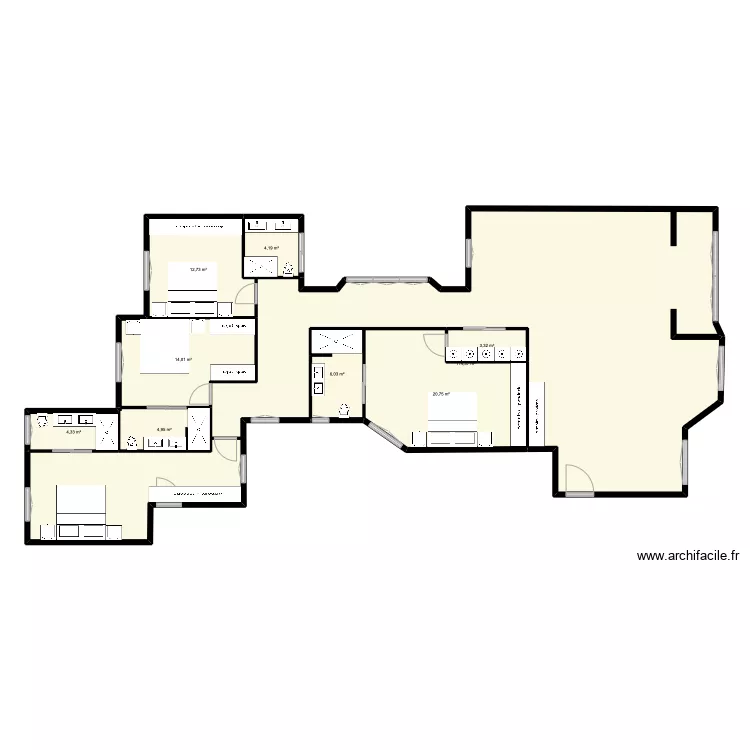maria de molina 3. Floor plan with 