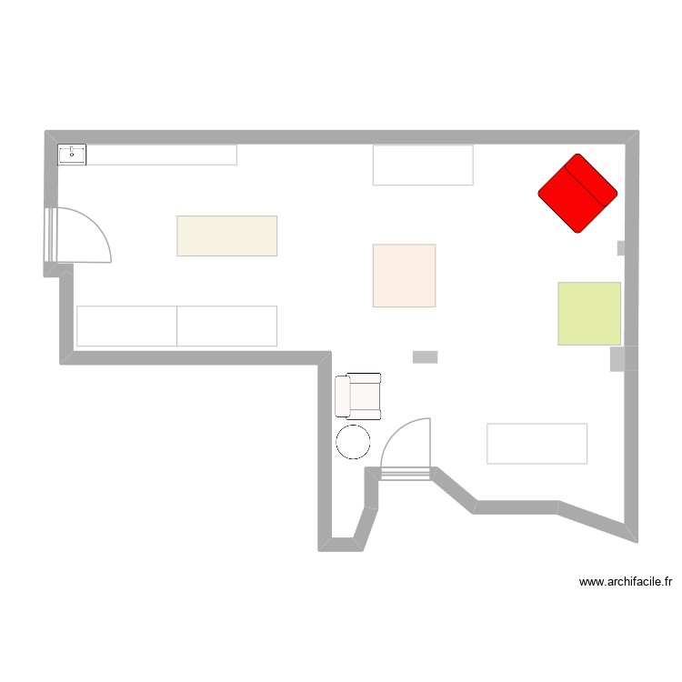 SalleJ5. Floor plan with 0 room and 0 m2