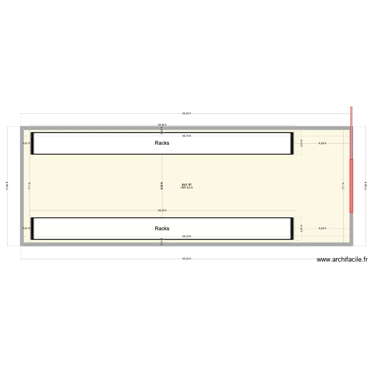 PAI Pharma 20x45. Floor plan with PAI Pharma 20x45. Floor plan with