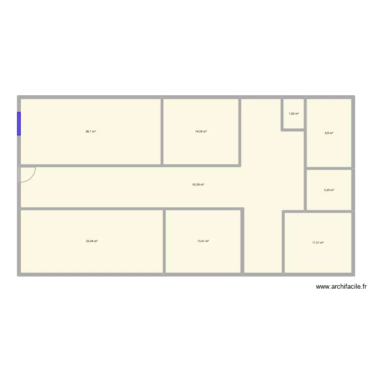 ghezaal  2026. Floor plan with 9 Rooms and 157 m²
