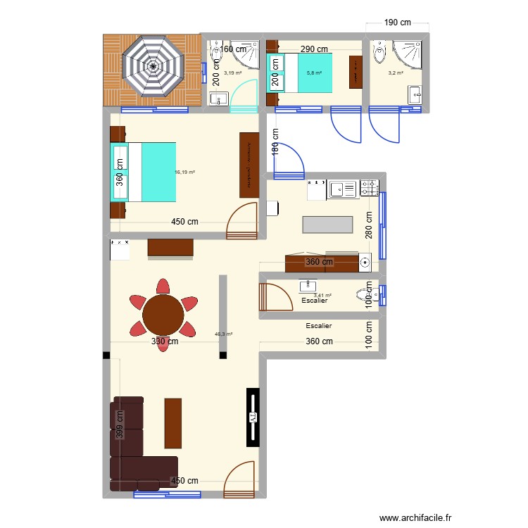 adronis acacia. Floor plan with 0 room and 0 m2