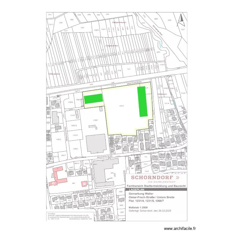 Schorndorf. Floor plan with Schorndorf. Floor plan with