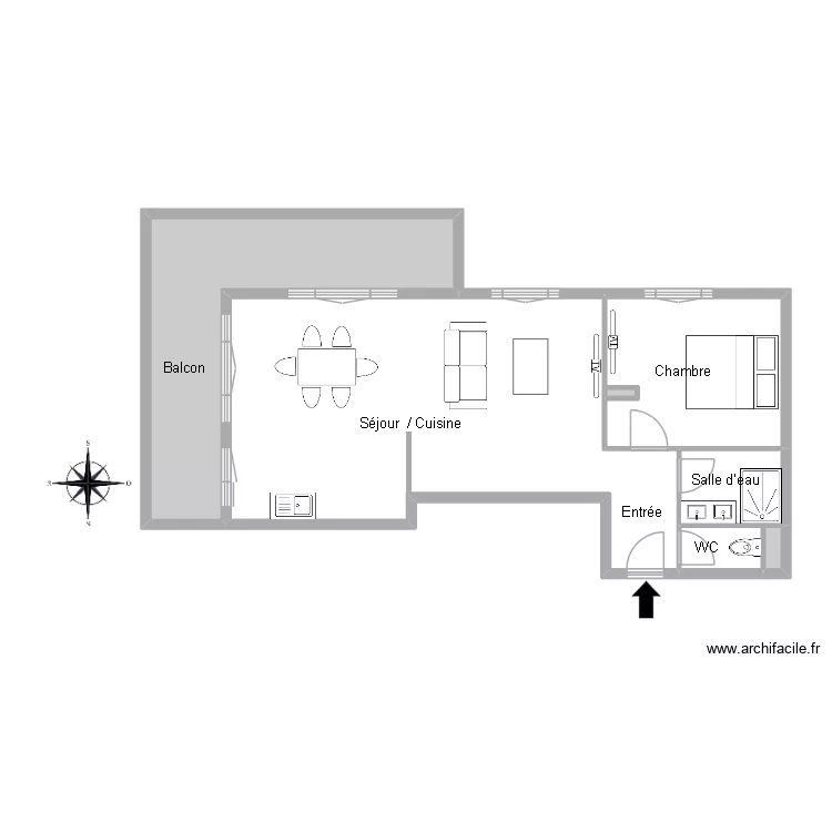 51303 PIATKOWSKI. Floor plan with 7  and 76 m²