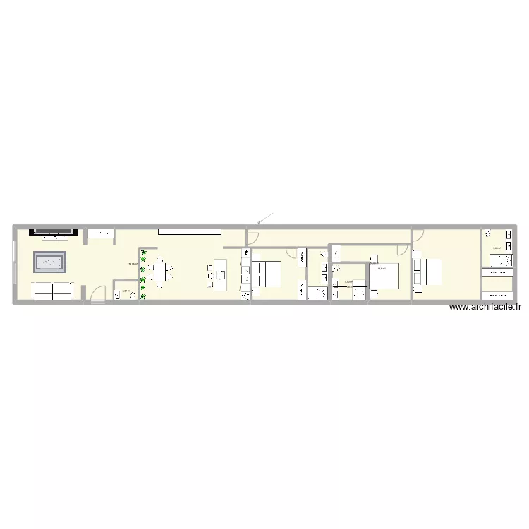 castello 45. 13. Floor plan with 