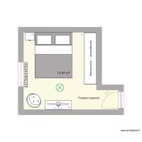 Spava?a soba V. Dobrnjca - postoje?i raspored