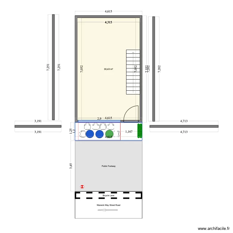 Iris1. Floor plan with 