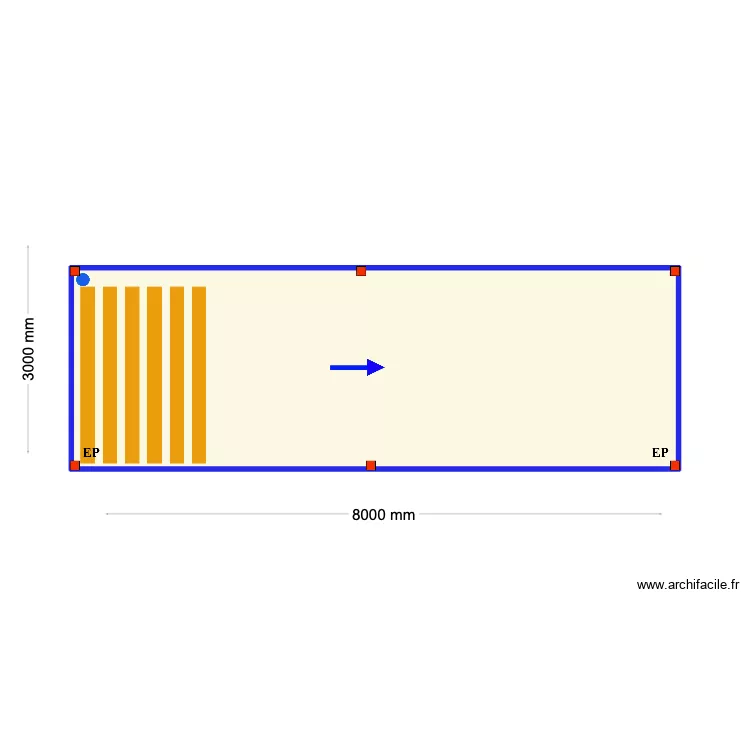 Susana Nobrega. Floor plan with 