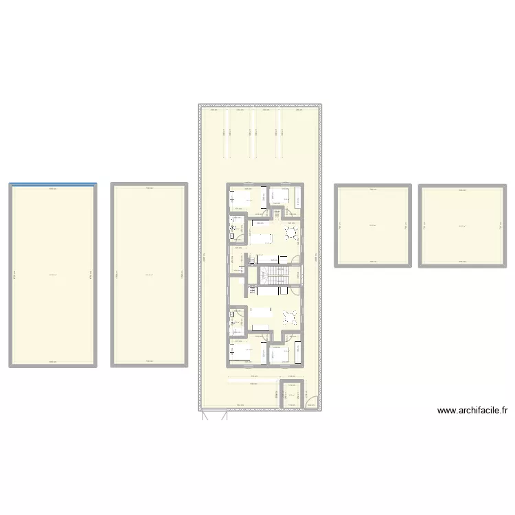 Condominio. Floor plan with 