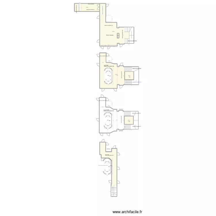 plan sanary. Floor plan with 