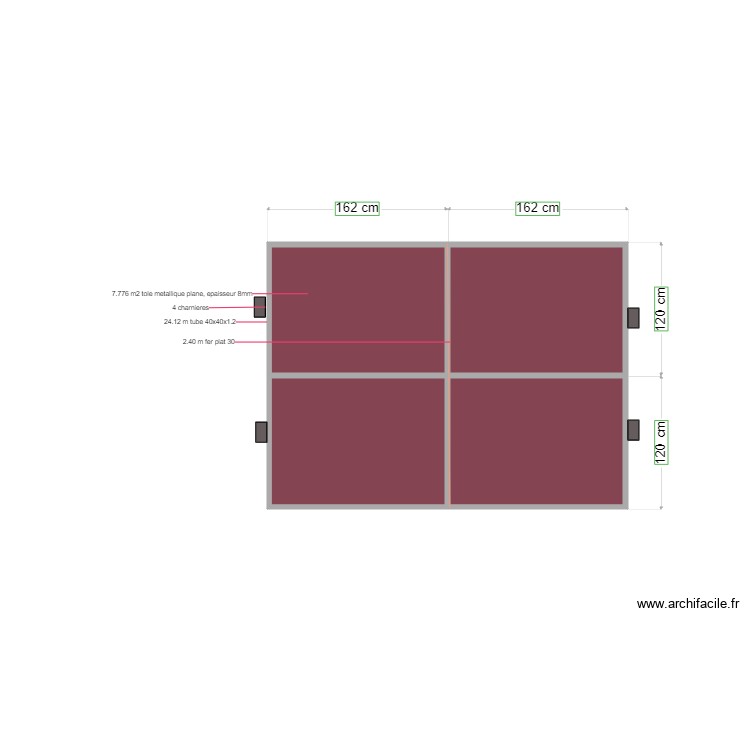 portail2bis Q10. Floor plan with 0 room and 0 m2