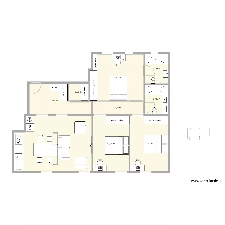 alonso cano 3 hab sin comedor 11 ene 22. Floor plan with alonso cano 3 hab sin comedor 11 ene 22. Floor plan with