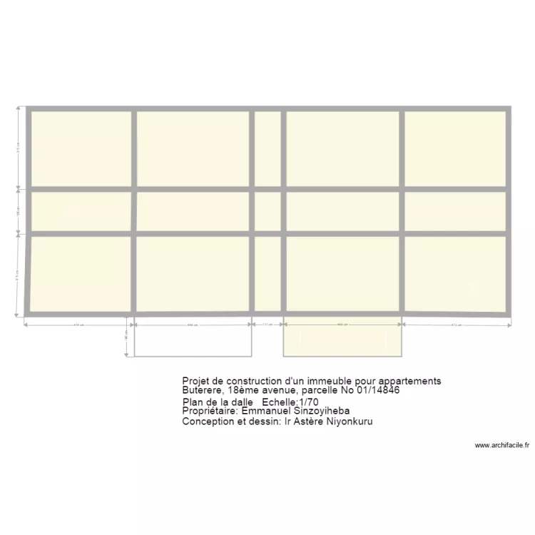 musalac dalle. Floor plan with 