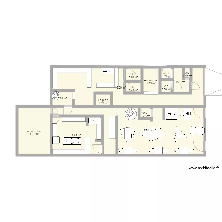 LRDC. Floor plan with 