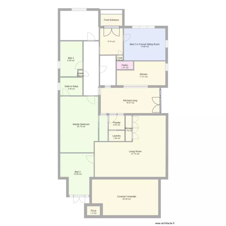 Floor Plan 193 Bobbin Head Road TURRAMURRA V2. Floor plan with 
