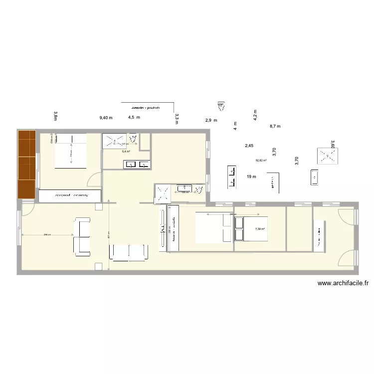 lagasca 27 estado ref2. Floor plan with 