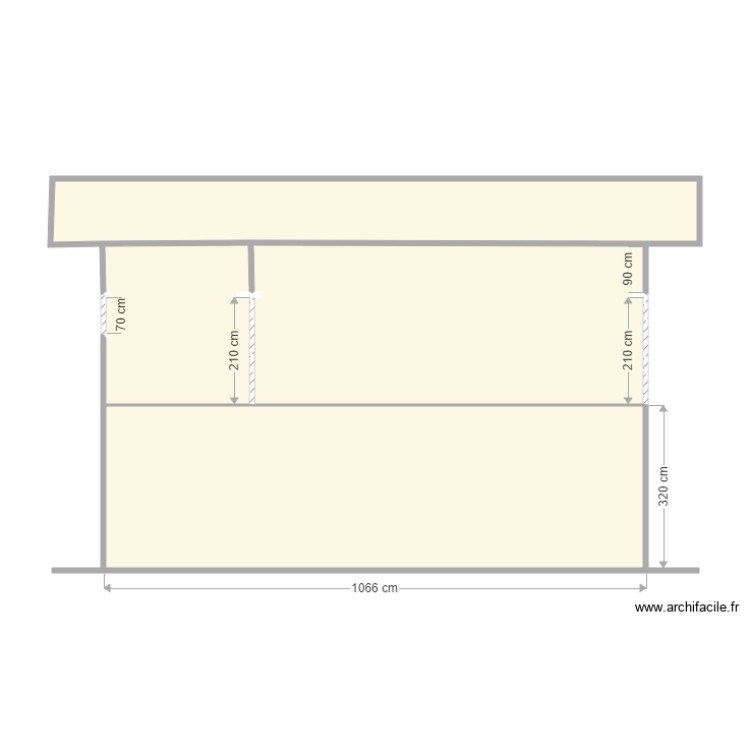 mwamba coupe B-B. Floor plan with 0 room and 0 m2