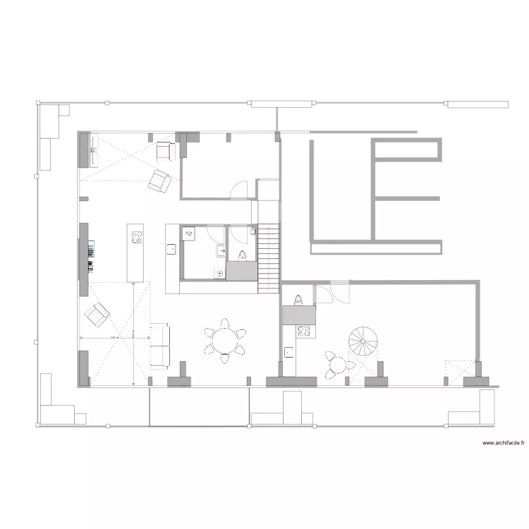 20Adown alternatief2. Floor plan with 20Adown alternatief2. Floor plan with