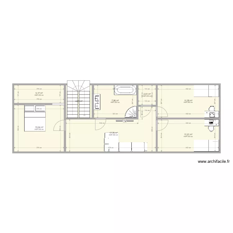 Jonastr1. Floor plan with 