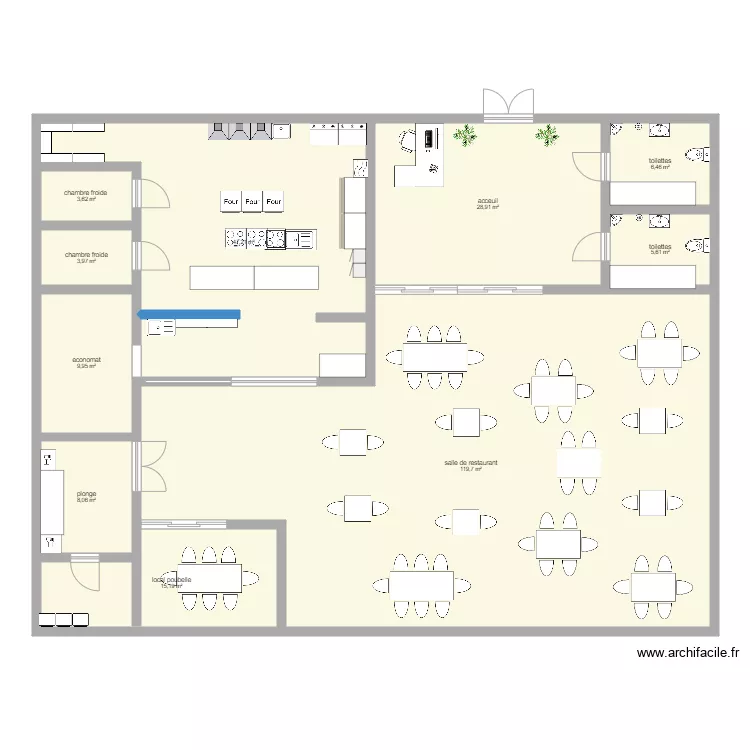 oscar. Floor plan with 