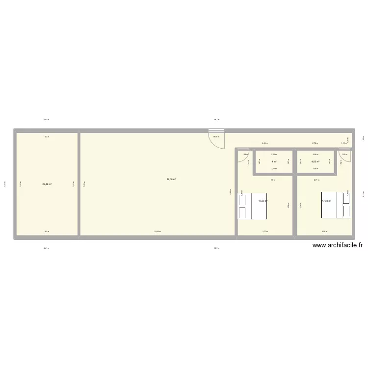 casa monte. Floor plan with 