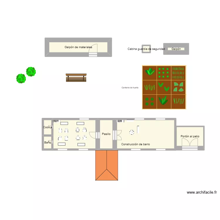 1 mpa. Floor plan with 