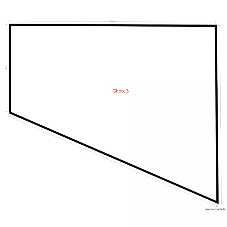 pacrelle v3. Floor plan with 